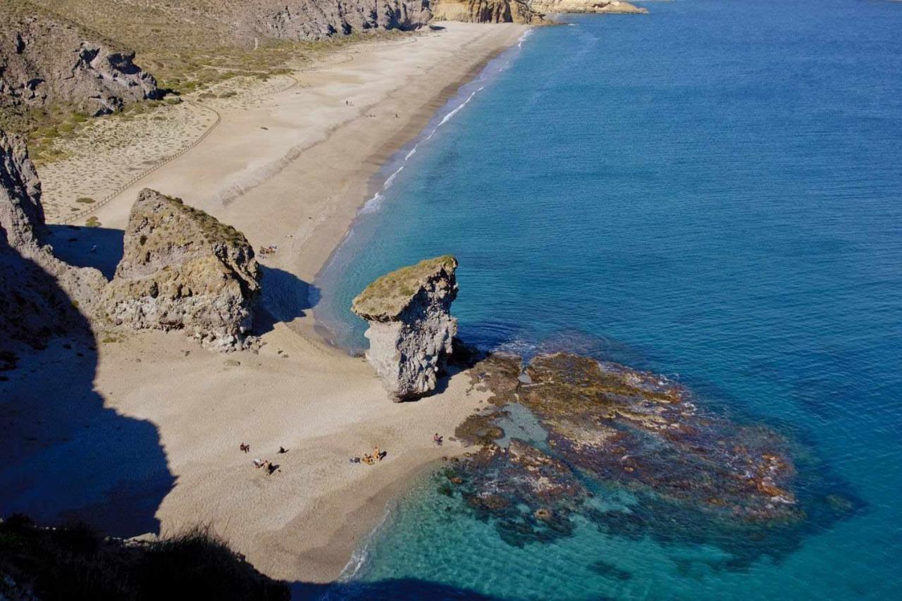 Las Marinicas Primera Linea De La Playa Carboneras Exteriér fotografie